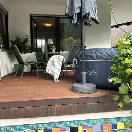 Neue Stilvolle Nr 3 Nur 10 Min Zu Fuss Von Legoland Entfernt 75m2 Eg, Terrasse Mit Waldblick, Wunderschoener Garten, Whirlpool Auf Der Terrasse, Grosses Bad, Ruhige Lage, Erholung, Waldweg15 My Luxury *