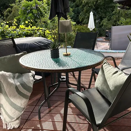 Neue Stilvolle Nr 3 Nur 10 Min Zu Fuss Von Legoland Entfernt 75m2 Eg, Terrasse Mit Waldblick, Wunderschoener Garten, Whirlpool Auf Der Terrasse, Grosses Bad, Ruhige Lage, Erholung, Waldweg15 My Luxury * Kleinkötz